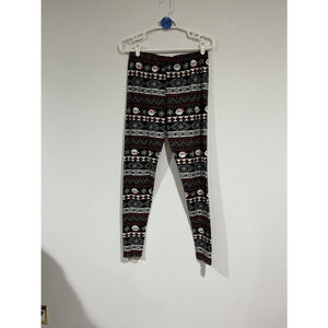 Youth Lildy Leggings Christmas Theme Large - Xl